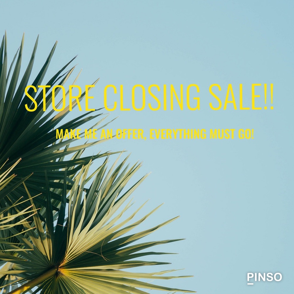 Store Closing!